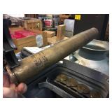 40mm Cannon Ammo Can 12" x 12" x 22" - With Fired Casings