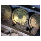 40mm Cannon Ammo Can 12" x 12" x 22" - With Fired Casings