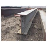Steel I Beam 12 3/8" x 6 1/2" x 5/16" x 12