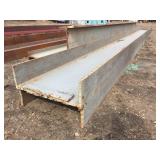Steel I Beam 18 1/4" x 11 1/8" x 11/16" x 20