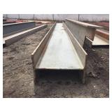 Steel I Beam 18 1/4" x 11 1/8" x 11/16" x 20