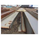 Steal I Beam 18 1/2" x 7 5/8" x 3/4" x 16