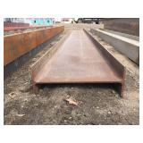 Steel I Beam 15 5/8" x 5 1/2" x 5/16" x 14