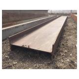 Steel I Beam 15 5/8" x 5 1/2" x 5/16" x 14