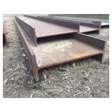 Steel I Beam 18" x 6" x 9/16" x 15