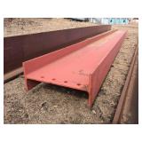 Steel I Beam 15 1/8" x 6 1/8" x 7/16" x 17