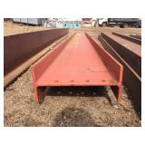 Steel I Beam 15 1/8" x 6 1/8" x 7/16" x 17