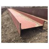 Steel I Beam 15 1/8" x 6 1/8" x 7/16" x 17