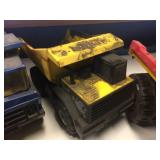 5 Larger Tonka Trucks - Mostly Metal