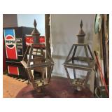 2 Vintage Architectural Copper Street Light/Lamps?