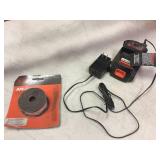 Black & Decker 20V Cordless Weed Whip - 2 Batteries - Works
