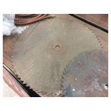 3 Vintage Large Saw Blades 22"-29"