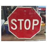 3 Larger Vintage Aluminum Signs