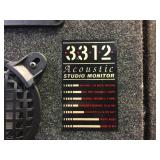 Pair Acoustic 3312 Studio Monitor Speakers