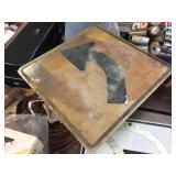 4 Aluminum Signs - Some Condition - Would Clean Up Some