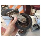 4 Swivel Albion Casters - Hard Rubber