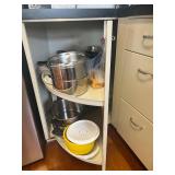 Kitchen Cabinets - Metal and Wood - with Formica Countertops - Removed and Ready for Pickup