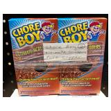 Chore Boy Ultimate Scrubbers and Woolite Dry Care Cleaner