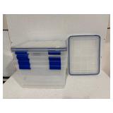 Storage Totes Aprox. 18x15x10