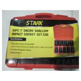 10pc DRCRV Shallow Impact Socket se...