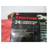 Tektron 24pc combination wrench set...