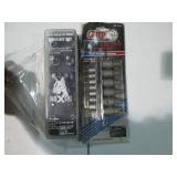 13pc & 15pc 1/4in and 3/8in drive t...