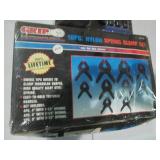 10pc Nylon spring clamp set, 4pc mi...