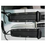 Lot of 2 Fury 60026 fixed blade hun...