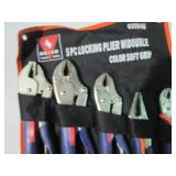 5pc Neiko Locking pliers comfort gr...