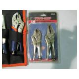 5pc Neiko Locking pliers comfort gr...