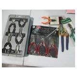 Assortment of new needle nose plier...
