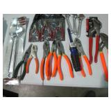 Variety of pliers, crescent style w...