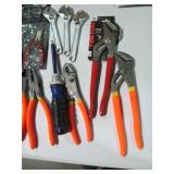 Variety of pliers, crescent style w...