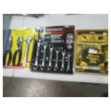 3pc 8in Pliers & Wrench set, 6pc SA...