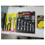 3pc 8in Pliers & Wrench set, 6pc SA...