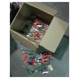 Large lot of assorted pliers, vise ...
