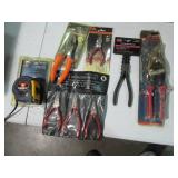 Aviation snips, variety of pliers p...