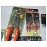 Aviation snips, variety of pliers p...