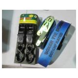 2pc camo 1in×8ft ratchet strap set...