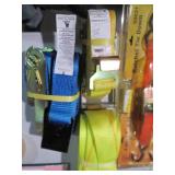 4pc 1in×15ft ratchet strap set (mi...