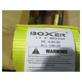 4pc 1in×15ft ratchet strap set (mi...