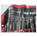 14pc punch and chisel set in roll-u...