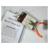 1/4in drive ratchet, safety eyewear...