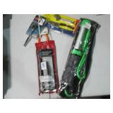 Assortment of hand tools and Flores...