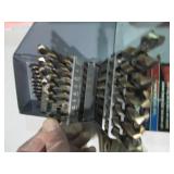 Lot of 3/8in drill bits with and wi...
