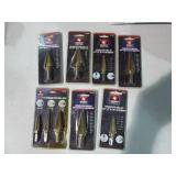 Lot of titanium step style drill bi...