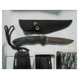 Lot of 2 Fury 60026 fixed blade hun...