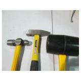 Rubber Mallet, ball-peen and weldin...
