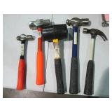 Rubber Mallet plus Ball-peens and S...