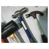 Rubber Mallet plus Ball-peens and S...